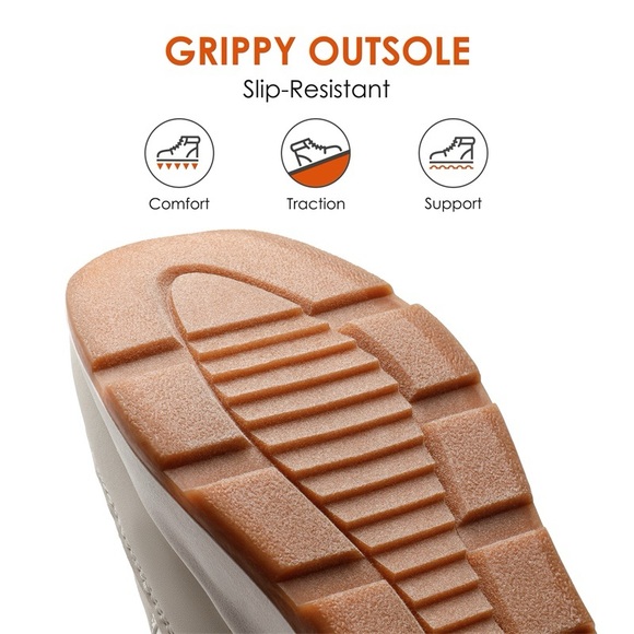 Dream Pairs White Faux Fur-Lined Winter Boots - Picture 7 of 15